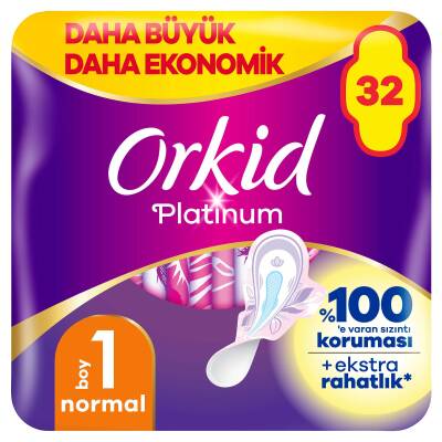Orkid Platinum Dörtlü Paket Normal 32 Adet - 1