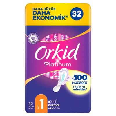 Orkid Platinum Dörtlü Paket Normal 32 Adet - 2