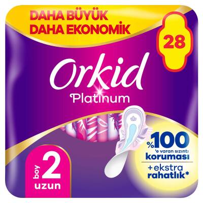 Orkid Platinum Dörtlü Paket Uzun 28 Adet - 1