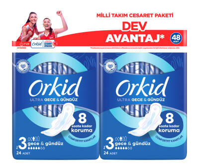 Orkid Ultra Ekstra Cesaret Paketı Gece 48Lı Yenı - 2