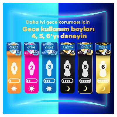Orkid Ultra Ekstra Cesaret Paketı Gece 48Lı Yenı - 11