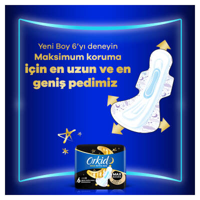 Orkid Ultra Ekstra Cesaret Paketı Gece 48Lı Yenı - 12