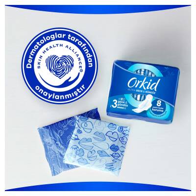 Orkid Ultra Ekstra Dörtlü Paket Gece 24 adet - 7