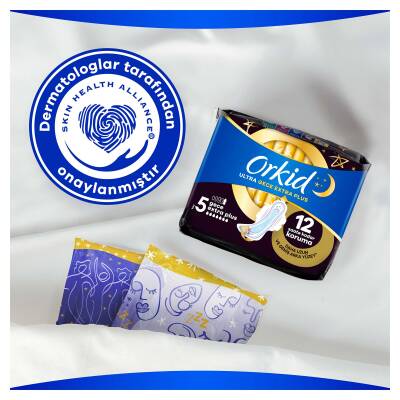Orkid Ultra Ekstra Dörtlü Paket Gece Ekstra Plus 20 Adet - 7