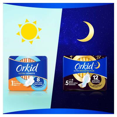 Orkid Ultra Ekstra Dörtlü Paket Normal 32 Adet - 7
