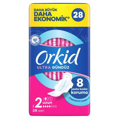 Orkid Ultra Ekstra Dörtlü Paket Uzun 28 Adet - 2