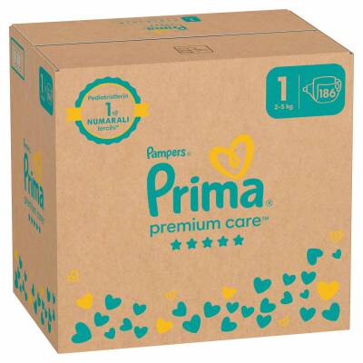 Pampers Bebek Bezı Premıumc Msb S1 186Ct - 2