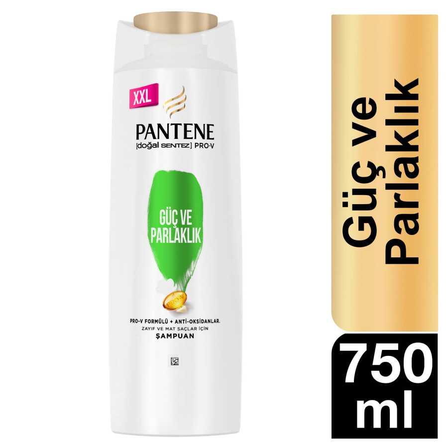 Pantene Doğal Sentez Güç ve Parlaklık Şampuan 750 ml
