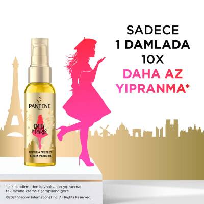 Pantene Emily İn Paris Keratin Koruyucu Yağ 100 Ml  - 6