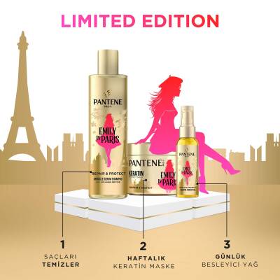 Pantene Emily İn Paris Keratin Koruyucu Yağ 100 Ml  - 10