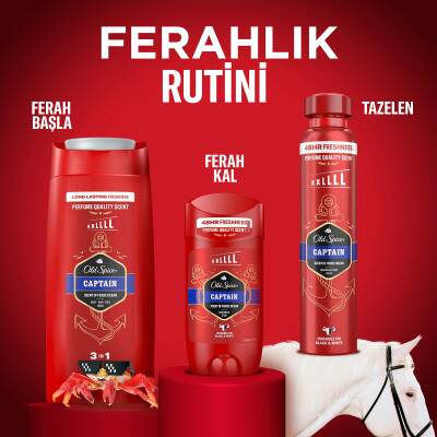 Old Spice Captain Erkekler İçin Deodorant Stick 85 Ml Xl Büyük Boy - 23