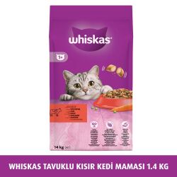 Whiskas Kısır Tavuklu Kuru Mama 1400 Gr - Whiskas