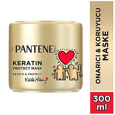 PANTENE KEITH HARING ONARICI & KORUYUCU MASKE 300ML - 1