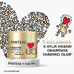 PANTENE KEITH HARING ONARICI & KORUYUCU MASKE 300ML - 3