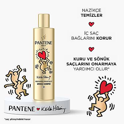 PANTENE KEITH HARING ONARICI & KORUYUCU SAMPUAN 250ML - 2