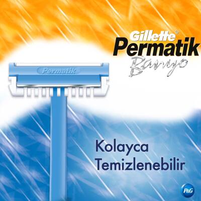Gillette Permatik Banyo Kullan At Tıraş Bıçağı 10 Adet - 3