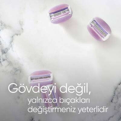 Gillette Venus Comfortglide Breeze 2 Adet Yedek Başlık - 6