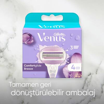 Gillette Venus Comfortglide Breeze 2 Adet Yedek Başlık - 7