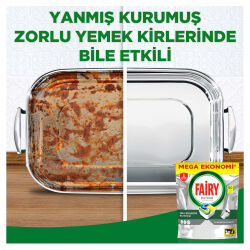 Fairy Platinum Bulaşık Makinesi Deterjanı Kapsülü/Tableti 60 Yıkama Limon Kokulu - 3