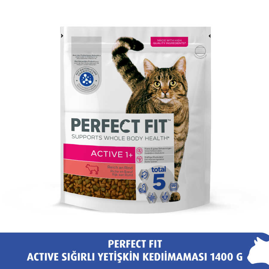 Perfect Fit Adult Active BF Kedi Maması 1400 GR