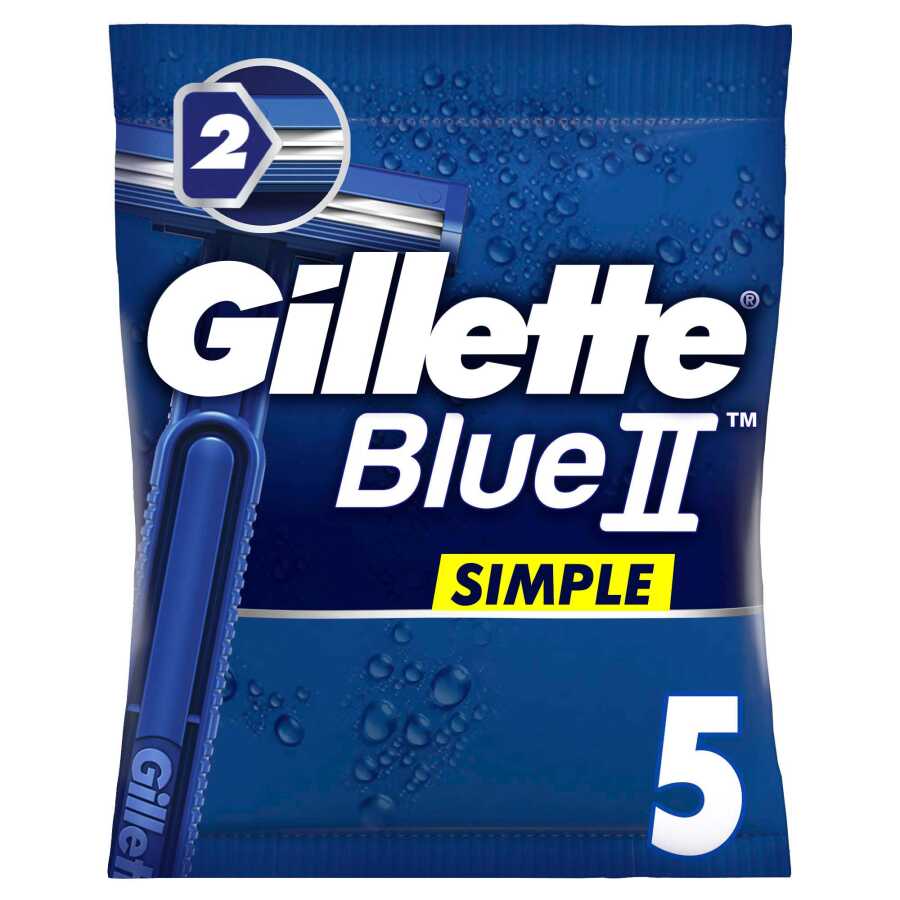 Blue2 Simple 5 Adet Tıraş Bıçağı 