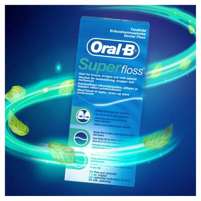 Oral-B Diş İpi Super FlSpices 50 Adet - 2