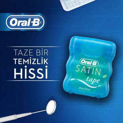 Oral-B Diş İpi Satin Tape 25 M - 4