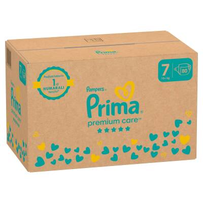 Prima Premium Care Bebek Bezi 7 Beden 80 Adet Aylık Fırsat P - 7