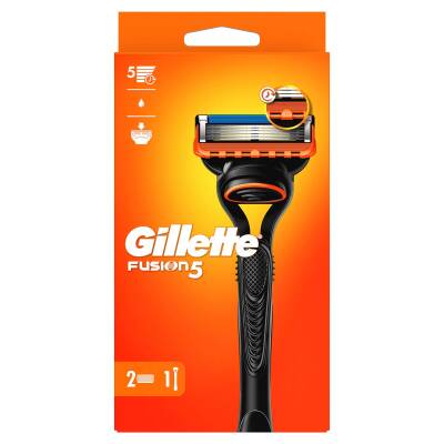 Gillette Fusion Tıraş Makinesi + Yedek Tıraş Bıçak - 2