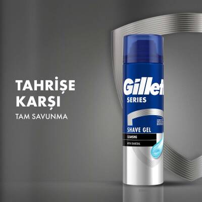 Gillette Serıes Jel Charcoal Skın Clean 200Ml - 3