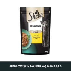 Sheba Yetişkin Tavuklu Yaş Mama 85 G - 1