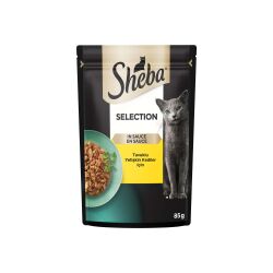 Sheba Yetişkin Tavuklu Yaş Mama 85 G - 2