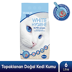 Sivocat WhiteHygineUltra Compact Topaklnan DoğalKedi Kumu6Kg - Sivocat