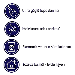 Sivocat WhiteHygineUltra Compact Topaklnan DoğalKedi Kumu6Kg - 5