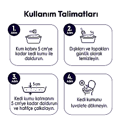 Sivocat WhiteHygineUltra Compact Topaklnan DoğalKedi Kumu6Kg - 9