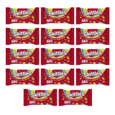 Skittles Meyve Aromalı Şeker Kaplı Yumuşak Draje 38 G x14 - 2