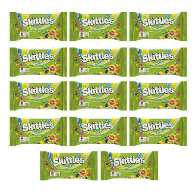 Skittles Sours Ekşi Meyve Aromalı Draje Şekerleme 38 G x14 - 2