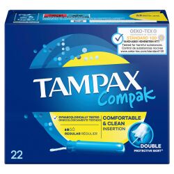 Tampax Compak Regular Aplikatörlü Tampon 22Li - 2