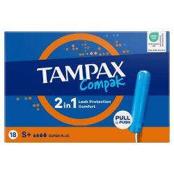 Tampax Compak Tampon Super Plus 18'li - 2