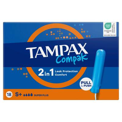 Tampax Compak Tampon Super Plus 18'li - 2