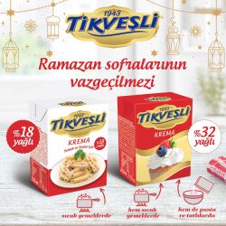Tikveşli %18 Yağlı Krema 200Ml - 4