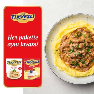 Tikveşli %18 Yağlı Krema 200Ml - 7