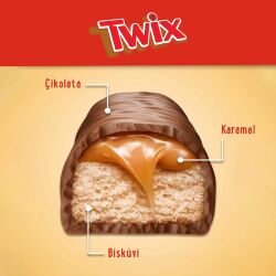Twix Karamelli Çikolata 50 G 6X - 2