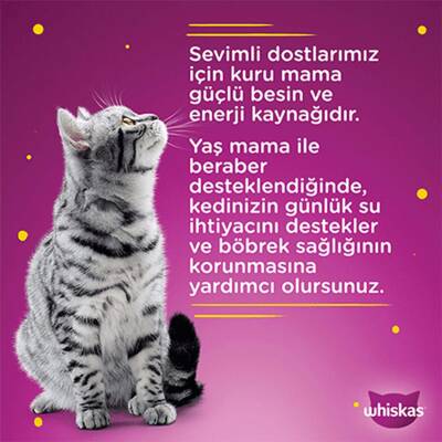 Whiskas Biftekli Konserve Kedi Maması 400 G - 3