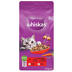 WHISKAS BİFTEKLİ KURU MAMA 14 KG - 2