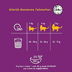 WHISKAS BİFTEKLİ KURU MAMA 14 KG - 5