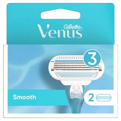 Gillette Venus Smooth Kadın Tıraş Bıçağı 2 Adet - 2
