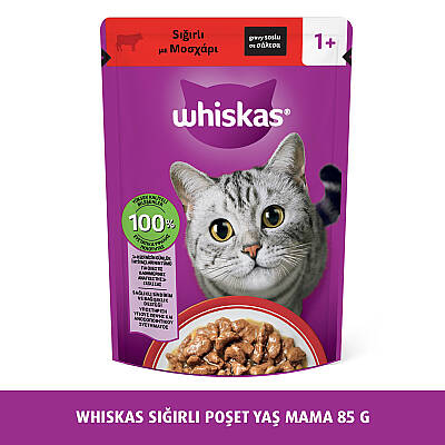 WHİSKAS SIĞIRLI 85 GR - 1