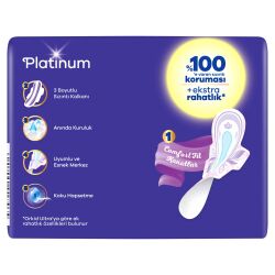 Orkid Platinum Hijyenik Ped Gece Tekli Paket 6 Ped - 15