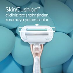 Gillette Venus Deluxe Smooth Makine + 5 Bıçaklı Yedek Başlık - 7